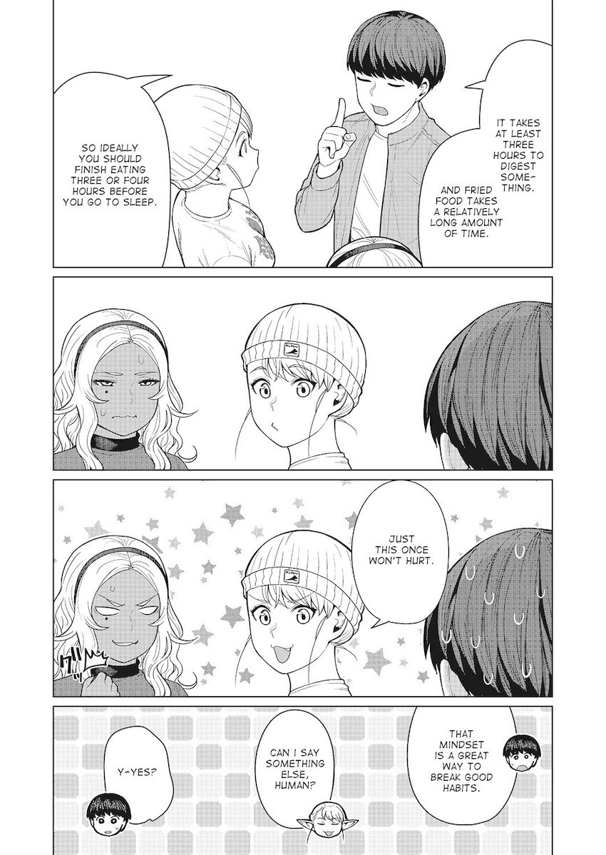 Elf-San Wa Yaserarenai. Chapter 47 - Page 21