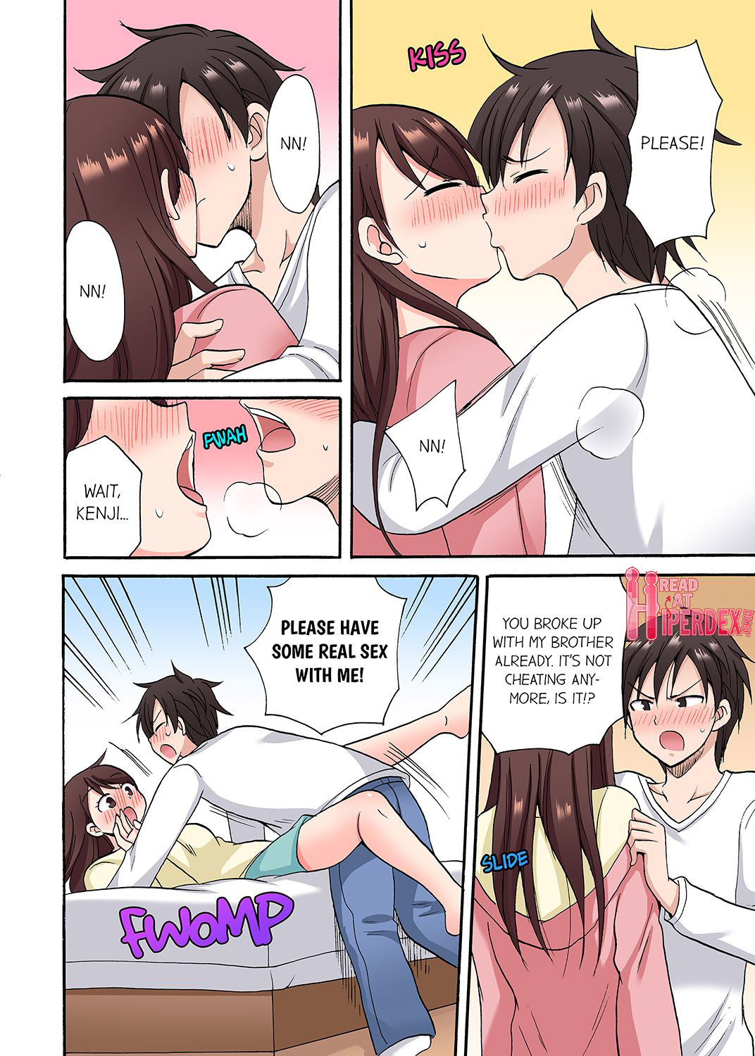 You Said Just the Tip… I Asked My Brother’s Girlfriend to Have Sex With Me Without a Condom!! Chapter 32 - Page 4