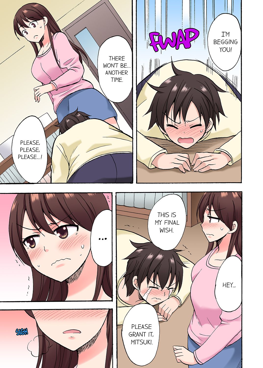 You Said Just the Tip… I Asked My Brother’s Girlfriend to Have Sex With Me Without a Condom!! Chapter 43 - Page 7