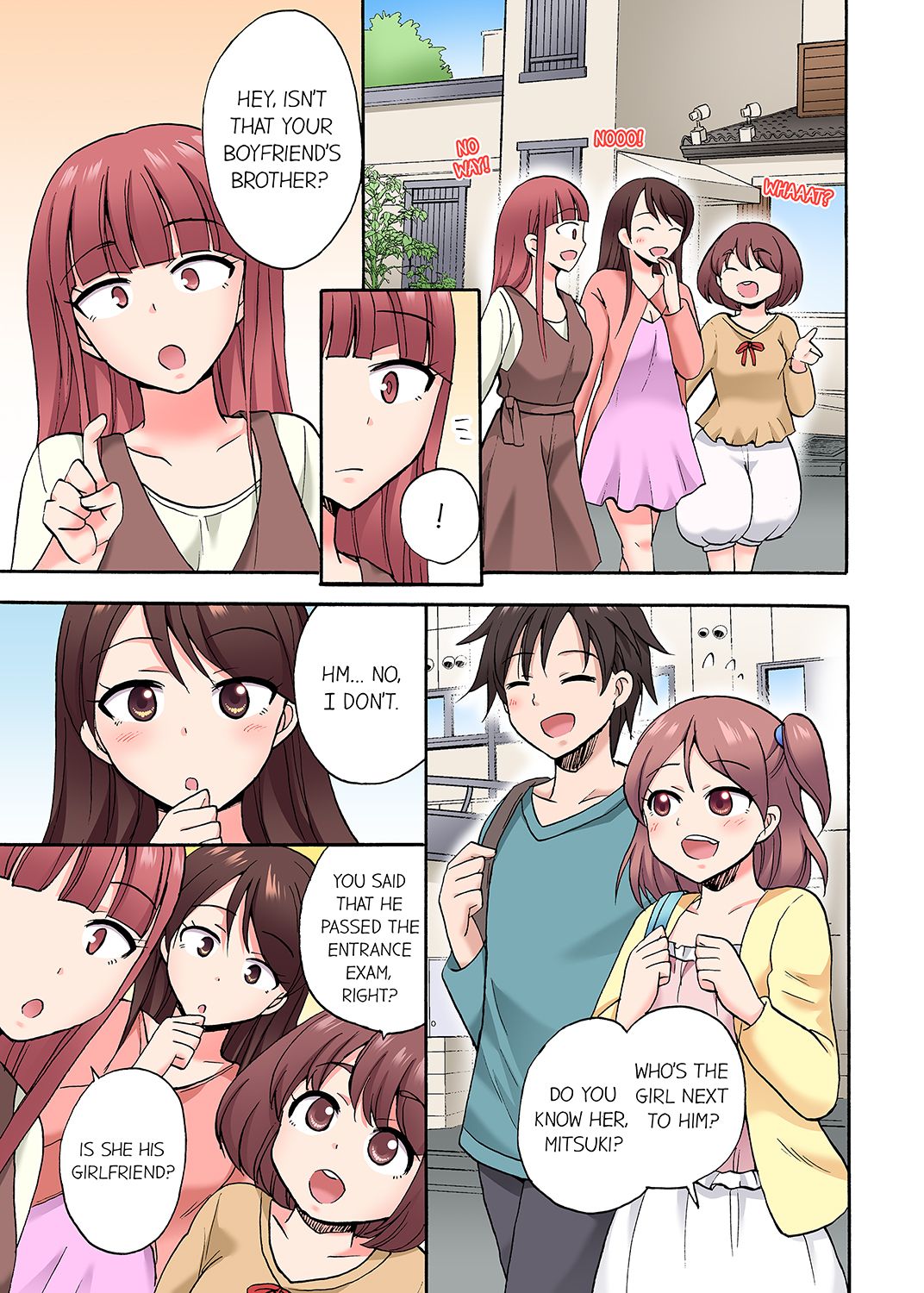 You Said Just the Tip… I Asked My Brother’s Girlfriend to Have Sex With Me Without a Condom!! Chapter 47 - Page 5