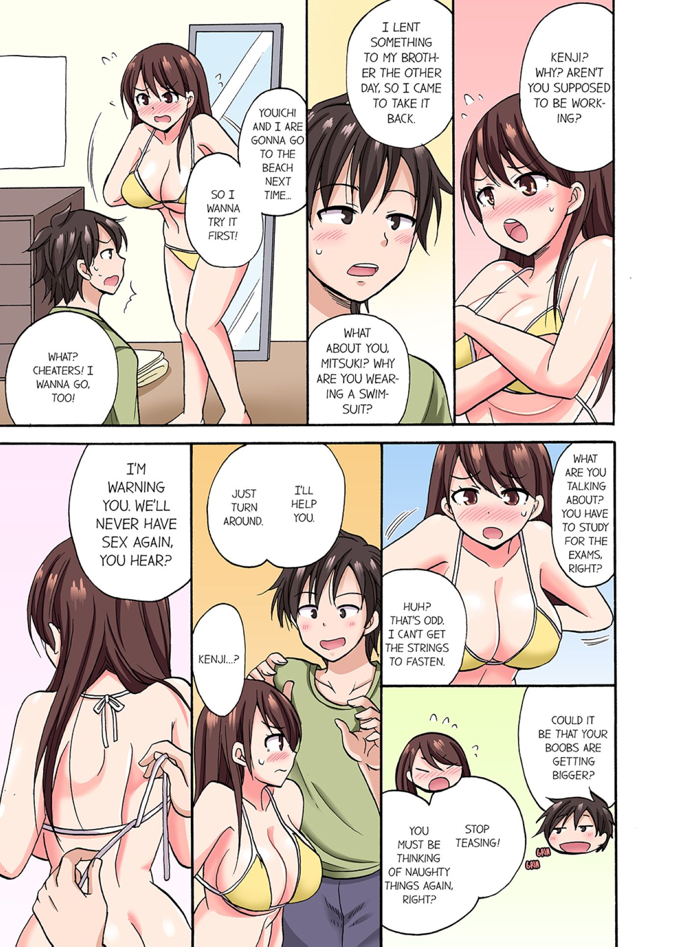 You Said Just the Tip… I Asked My Brother’s Girlfriend to Have Sex With Me Without a Condom!! Chapter 7 - Page 7