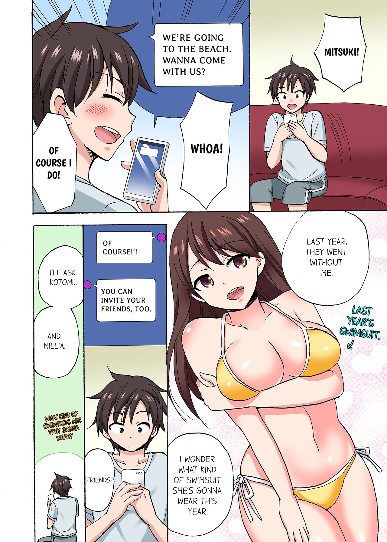 You Said Just the Tip… I Asked My Brother’s Girlfriend to Have Sex With Me Without a Condom!! Chapter 70 - Page 6