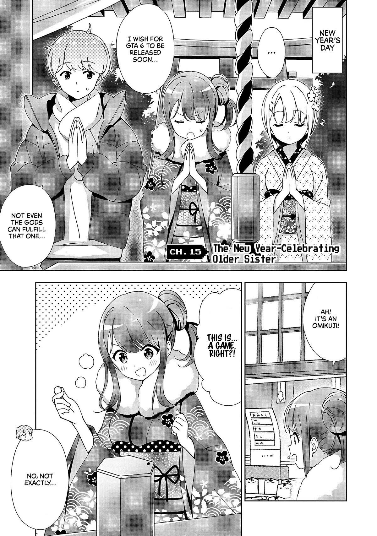 My “Onee-chan’s” Personality Changes When She Plays Games Chapter 15 - Page 1