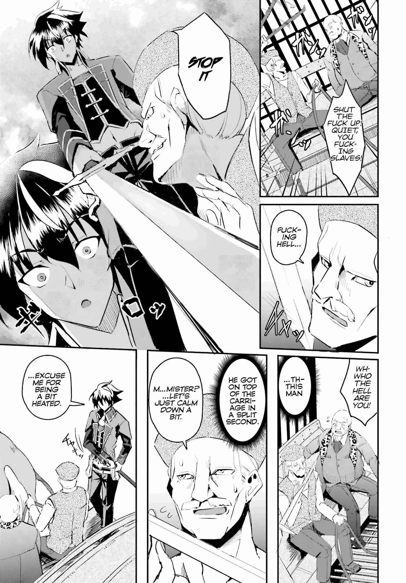 My childhood friend who I used to train swordsmanship with became a slave, so I, as an S-Rank adventurer decided to buy her and protect her Chapter 1 - Page 9