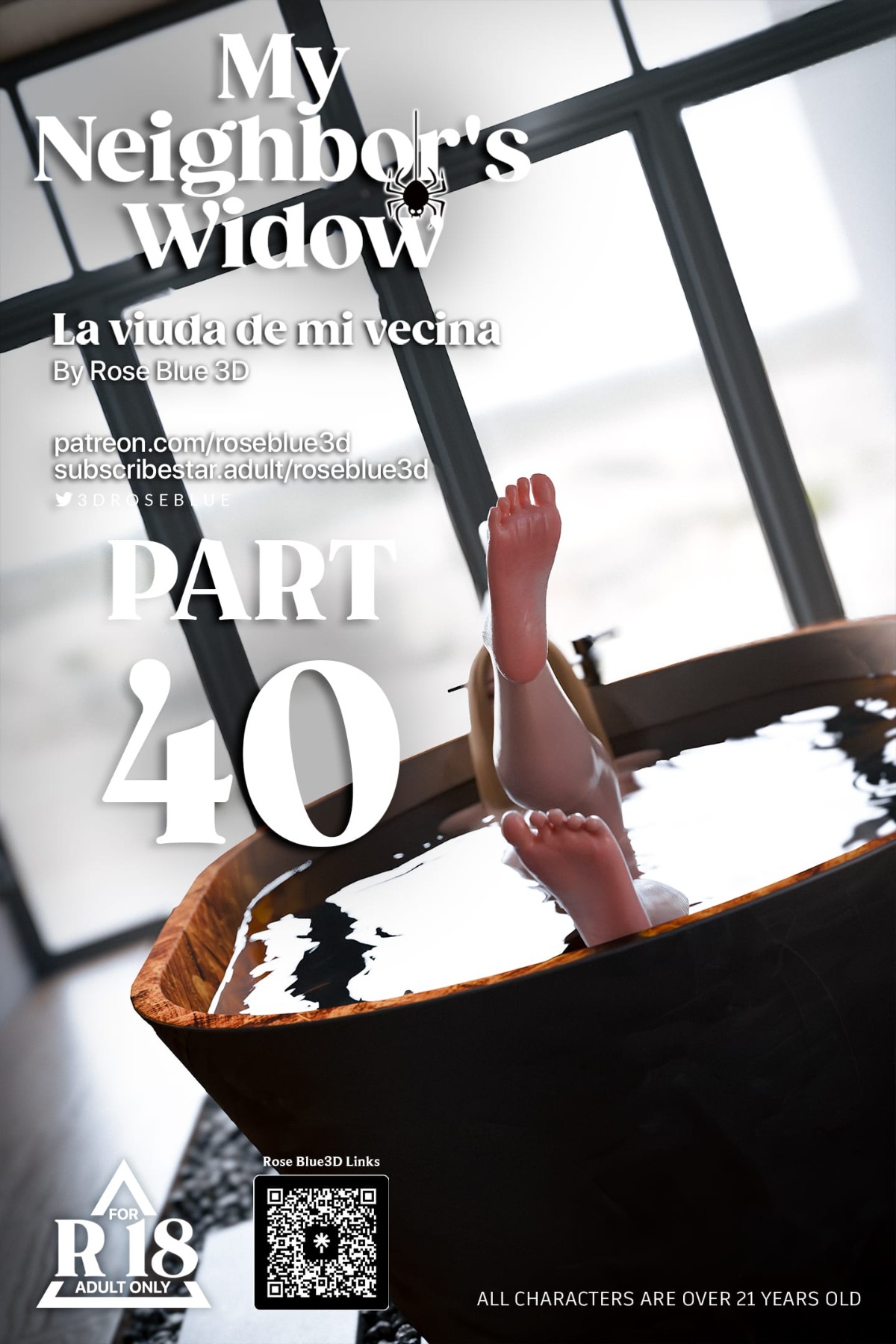 My Neighbor's Widow Raw Chapter 40 - Page 1
