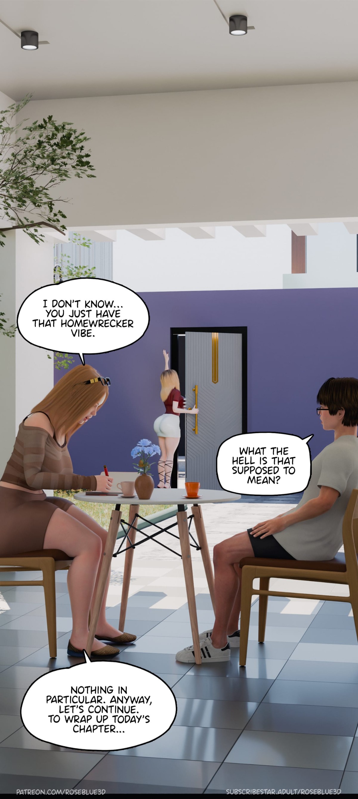 My Neighbor's Widow Raw Chapter 40 - Page 87