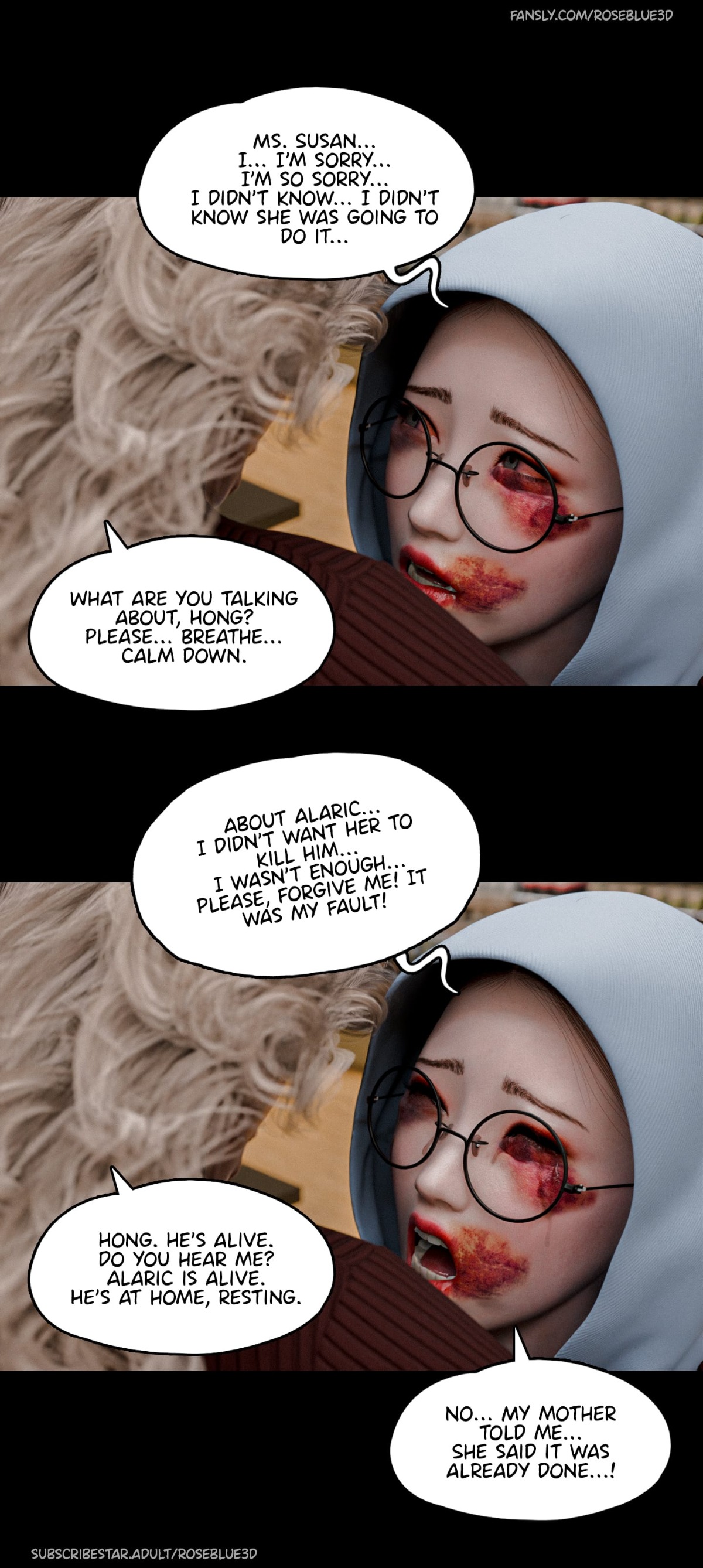 My Neighbor's Widow Raw Chapter 44 - Page 12